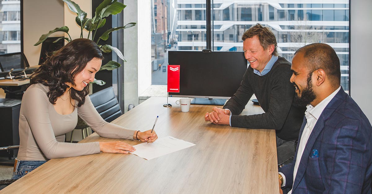 Yanmar Ventures and StartLife signing strategic partnership agreement